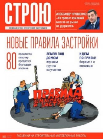 Обложка к Строю и ремонтирую №11 (ноябрь 2017)
